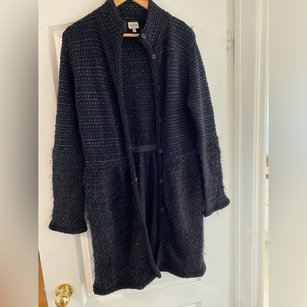 Armani lurex cardigan